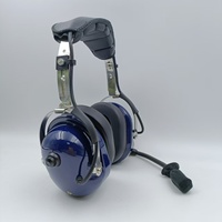 Casque d'aviation HXKK de haute qualité avec micro flexible et câble renforcé pour la communication des pilotes, utilisation générale en avion