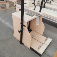 Chaise Wunda Highwind Luxury Maple pour Pilates - Appareil portable pour la santé et l'entraînement physique à domicile et en studio