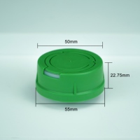 Tapa de plástico de 55 mm con boquilla para botella de aceite, a prueba de fugas, para reemplazo de boquilla de jarra de aceite de motor automotriz