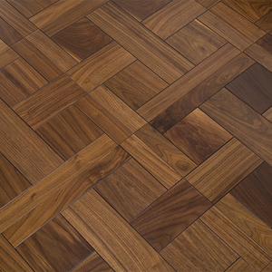 Parquet en noyer multicouche résistant à l'humidité et au feu AS2047, qualité brossée ABC 12 mm 14 mm 18 mm, pour villa - Product Image 1