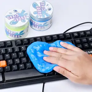 Miracle teclado mágico universal, limpador de tela em gel para carro ou teclado de computador, controle remoto