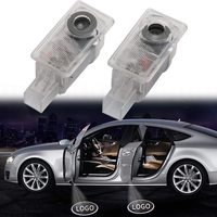 Auto-Tür LED-Logo-Projektorleuchten für Volvo Zubehör Kabellose Willkommens-Emblem-Lampe Geister-3D-Lichter Pfützenlichter