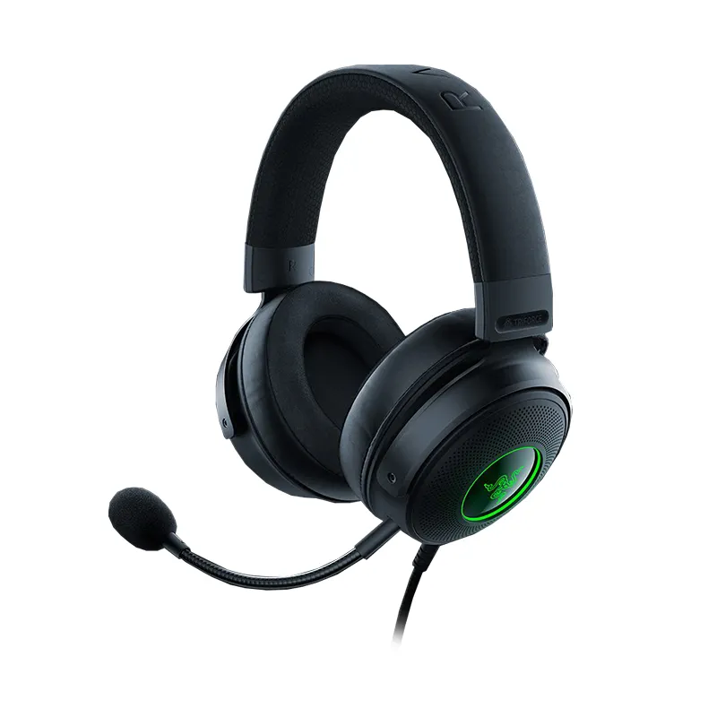 Original Razer Kraken V3 Wired RGB Gaming Headset 7.1 Surround Sound Wired Headphone USB PC Wired Headset