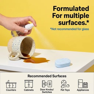 Tablette de nettoyage jetable multifonctionnelle, kit de nettoyage pour toutes surfaces, tablettes nettoyantes multi-usages pour <span class=keywords><strong>robot</strong></span> de nettoyage - Product Image 3