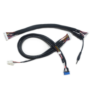 Conjunto de Cabos Personalizados PH2.0 8P com Conector DC3.5 Macho e DC5.5 Fêmea, Cabo de Cobre UL2464 26AWG OEM - Product Image 2