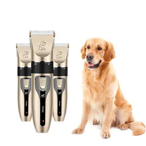 Waterproof Pet Trimmer Usb Clippers Vacuum Wireless Rechargeable Hair Clipper For Dog