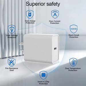 Bộ sạc điện thoại thông minh di động TKT 20W, sạc nhanh, cáp Type-C, công nghệ GaN, USB PD, bộ sạc điện thoại di động, phích cắm US, dùng được cho máy ảnh - Product Image 3