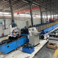 Machine de formage à rouleaux pour armoires de rack audio électriques avec commande PLC, moteur automatique à engrenages et roulements pour usage en toiture