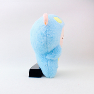 Peluche cochon avec caractéristiques brodées, super douce, en coton biologique, sans pièces rigides, sans danger pour les nourrissons, hauteur 20 cm, jouet en peluche - Product Image 3