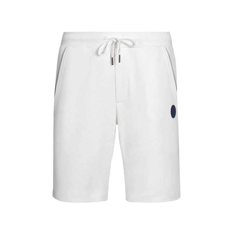 Bianco con logo RL blu scuro