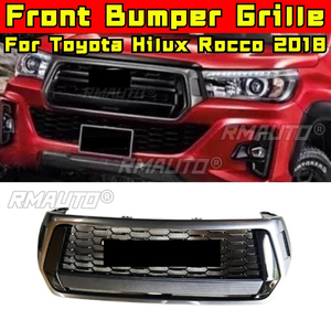 Kit de Carrocería para Toyota Hilux Rocco 2018, Parachoques con Rejilla LED, Rejillas de Carreras, Rejilla Delantera, Parrilla Delantera, Pieza Exterior - Product Image 1
