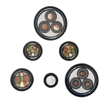 Aoguli CU/XLPE/PVC STA/SWA 3-adriges Untergrund-Elektrokabel mit Armerung 50mm 70mm 95mm 120mm 185mm 240mm 300mm 600/1000V
