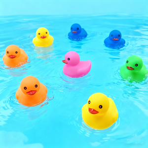 5,5 cm <span class=keywords><strong>patito</strong></span> de goma colorido flotante BB llamado baño playa <span class=keywords><strong>piscina</strong></span> fiesta PVC <span class=keywords><strong>patito</strong></span> regalos promocionales OEM - Product Image 6
