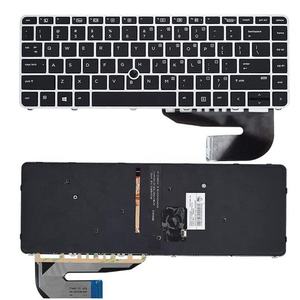 Teclado <span class=keywords><strong>Noebook</strong></span> para HP EliteBook 745 G3 840 G3 US Con Teclado retroiluminado, accesorio para teléfono móvil - Product Image 1