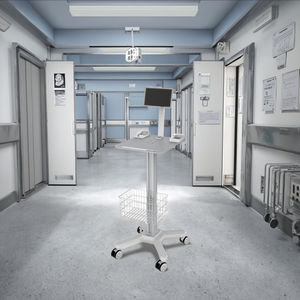 Support roulant ABS de style industriel équipement moderne <span class=keywords><strong>pour</strong></span> patients soignants <span class=keywords><strong>pour</strong></span> appareils médicaux chariot à ultrasons ECG hôpital dentaire - Product Image 6