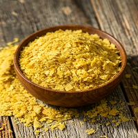 Flocons de levure nutritionnelle inactifs en vrac, végétaliens, superaliment, riches en protéines, faibles en matières grasses, rehausseur de saveur umami naturel
