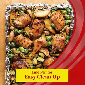 กระดาษรองอบแบบหนาพิเศษสำหรับการอบ ปิ้งย่าง และบรรจุภัณฑ์อาหาร - ทนความร้อน ทำความสะอาดง่าย พร้อมหูจับ - Product Image 4