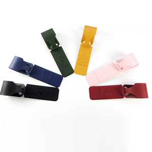Etiqueta de equipaje de piel sintética suave para viajes, etiqueta pequeña de cuero PU para equipaje, mini etiqueta colgante para equipaje al por mayor - Product Image 2