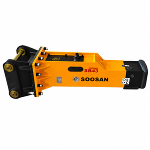 For SB43 <b>Hydraulic</b> <b>Breaker</b> Yellow Construction Equipment Core Component for 6-9 Ton Excavators 375kg - Product Image 1