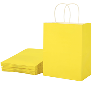Bolsa de Papel Resistente Impresa, Reutilizable, para Compras, Panadería y Promoción de Marca - Product Image 1