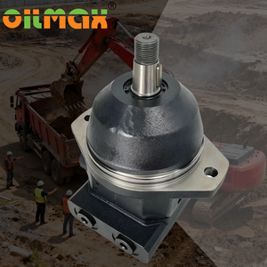 Moteur à piston hydraulique Rexroth A10FE63 63cc pour excavatrice, circuit fermé, remplacement OM-A10FE63/52R-VCF66NOO2 - Product Image 1