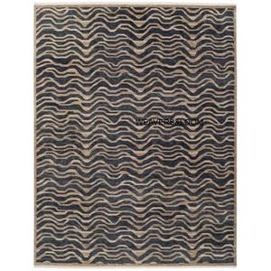 พรมอูชาคสีน้ำตาลลายเรขาคณิต ทอมือจากขนสัตว์ สำหรับห้องนอน ห้องนั่งเล่น ห้องรับประทานอาหาร พรมอูชาคสีพาสเทล - Product Image 6