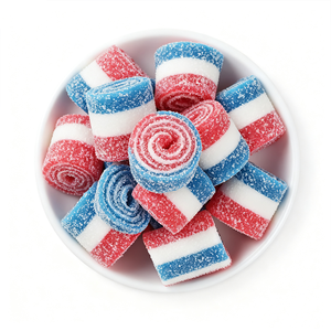 Vente en gros de <span class=keywords><strong>bonbons</strong></span> gommeux à la pectine saveur <span class=keywords><strong>gélatine</strong></span> aigre doux fruité personnalisables prix préférentiel en vrac certifié halal - Product Image 5