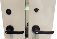 Cerradura Inteligente de Embutir de 13.56Mhz para Puertas de Madera en Hoteles y Motels con Tarjeta Electrónica RFID y Actualización de Software Gratuita