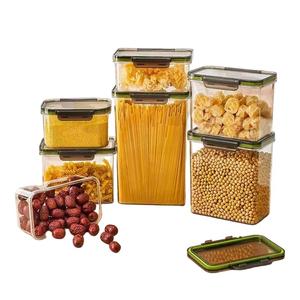 Thiết kế hiện đại hình chữ nhật kín nhựa thực phẩm lưu trữ <span class=keywords><strong>container</strong></span> vuông nhà BẾP THÙNG YQ-229 - Product Image 1