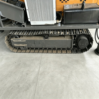 Plate-forme de forage de puits d'eau écologique de 500 mètres de profondeur moteur diesel hydraulique pompe PLC montée sur camion Hongrun