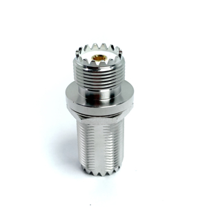 Groothandel Fabriek Voorraad Uhf Vrouwelijke Schotadapters 50Ω Panel Mount Connectoren Voor Cb Radio/Ham Radio/Antenne Installatie - Product Image 2