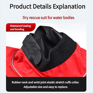 Combinaison étanche de sauvetage en eau pour <span class=keywords><strong>pompiers</strong></span> Équipement de sauvetage scellé monobloc chaud et résistant au froid - Product Image 2