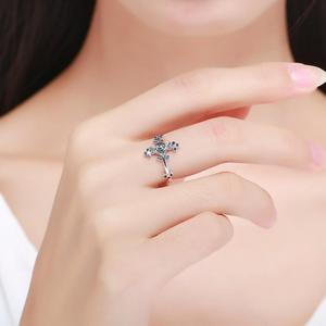 SCR179 cross rose <span class=keywords><strong>Pierre</strong></span> branch gothic men's ring ornament ring - Product Image 5