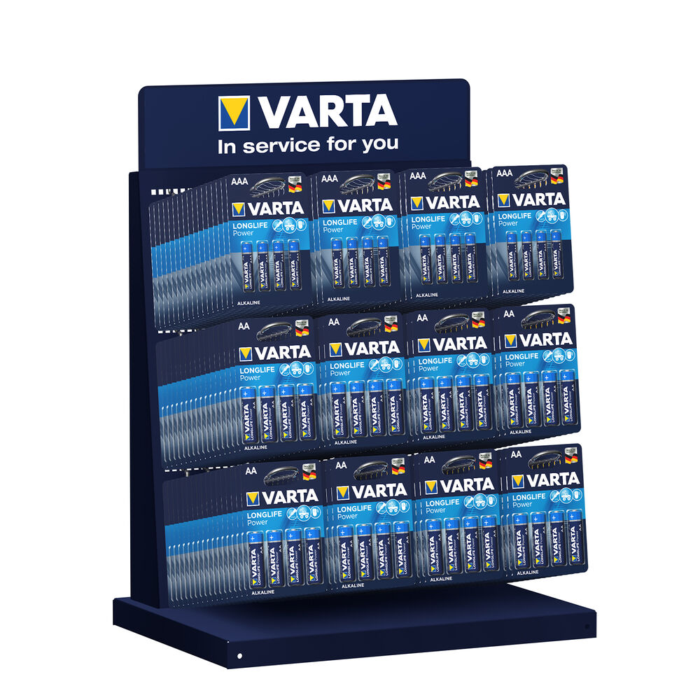 Apache POP Customized PVC Plastic Battery Display Rack PVC Hook Display Shelves for Supermarkets — view 4