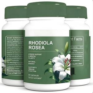 Cápsulas de Rhodiola Rosea 60 Contém para Adultos - Melhora a Imunidade Extratos Vegetais para Suporte à Saúde Adulto - Product Image 6