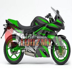 Corps d'injection pour KAWASAKI NINJA 650R ER-6F ER 6F 6 F ER6F 06 07 08 28LQ.30 650 R <span class=keywords><strong>ER6</strong></span> Gloss green F 2006 2007 2008 OEM Carénage - Product Image 1
