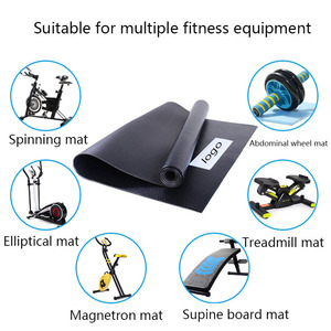 Fitness ejercicio saltar la cuerda/estera de bicicleta de ejercicio Fitness gimnasio Mat uso <span class=keywords><strong>en</strong></span> <span class=keywords><strong>pisos</strong></span> de madera y alfombra de - Product Image 6