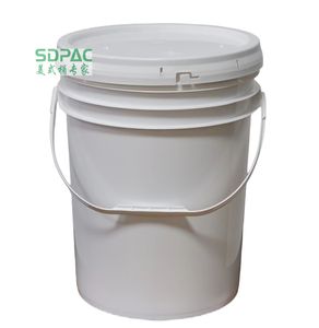 Seau en <span class=keywords><strong>plastique</strong></span> de qualité alimentaire de 10 litres 20 litres à usage intensif personnalisé seau en <span class=keywords><strong>plastique</strong></span> rond et carré pour peinture avec couvercle - Product Image 5