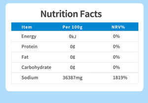 Sel de mer écologique - Sel précieux de Linghai (sel comestible non iodé) 100% biologique de qualité alimentaire 250g Sac - Product Image 5