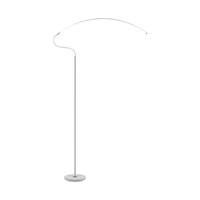 Lampe de sol LED minimaliste moderne en fer, avec lumière à spectre complet pour protéger les yeux, pour salon, chambre, bureau