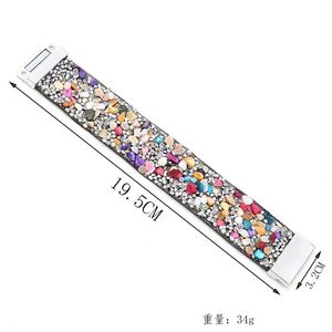 Braided <b>Leather</b> <b>Bracelet</b> Professional Cost-effective Sourcing Cadmium Free Metal Holiday Gift for Women Industrial Color Time - Product Image 1
