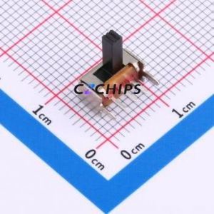 SK-12D07-6 Slide Switch Through hole Component (THT),P=2mm Switch Rectangle Pin Header PC Pin Right Angle Insert 300mA - Product Image 1