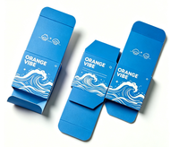 Boîtes en carton pliables personnalisées avec impression de marque sur mesure pour mini-cosmétiques, bibelots, artisanat, vente au détail et présentation de cadeaux