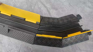 CE, RoHs, 3 <span class=keywords><strong>canales</strong></span>, 1000*300mm de goma de plástico protector de cable speed bump - Product Image 6