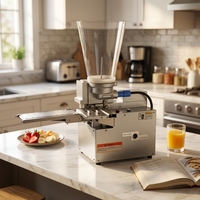 Japanische Pfannengebratene Teigtaschen-Maschine, Halbautomatische Gyoza-Herstellungsmaschine