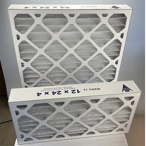 Filtro dell'Aria Pre-Filtro G4 F5 F6 F7 F8 F9 MERV 4 6 8 11 12 13 16 20x25x1 HVAC Pannello Pieghettato in Cartone per Casa Ristorante AC <span class=keywords><strong>Vav</strong></span> - Product Image 1