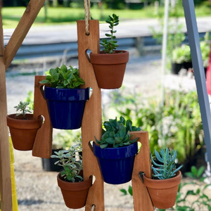 Soporte Vertical Original para Macetas de Terracota, Colgador de Plantas - Jardinería, Hierbas, Flores, Interior, Exterior, Macetas de Arcilla para Flores - Product Image 4