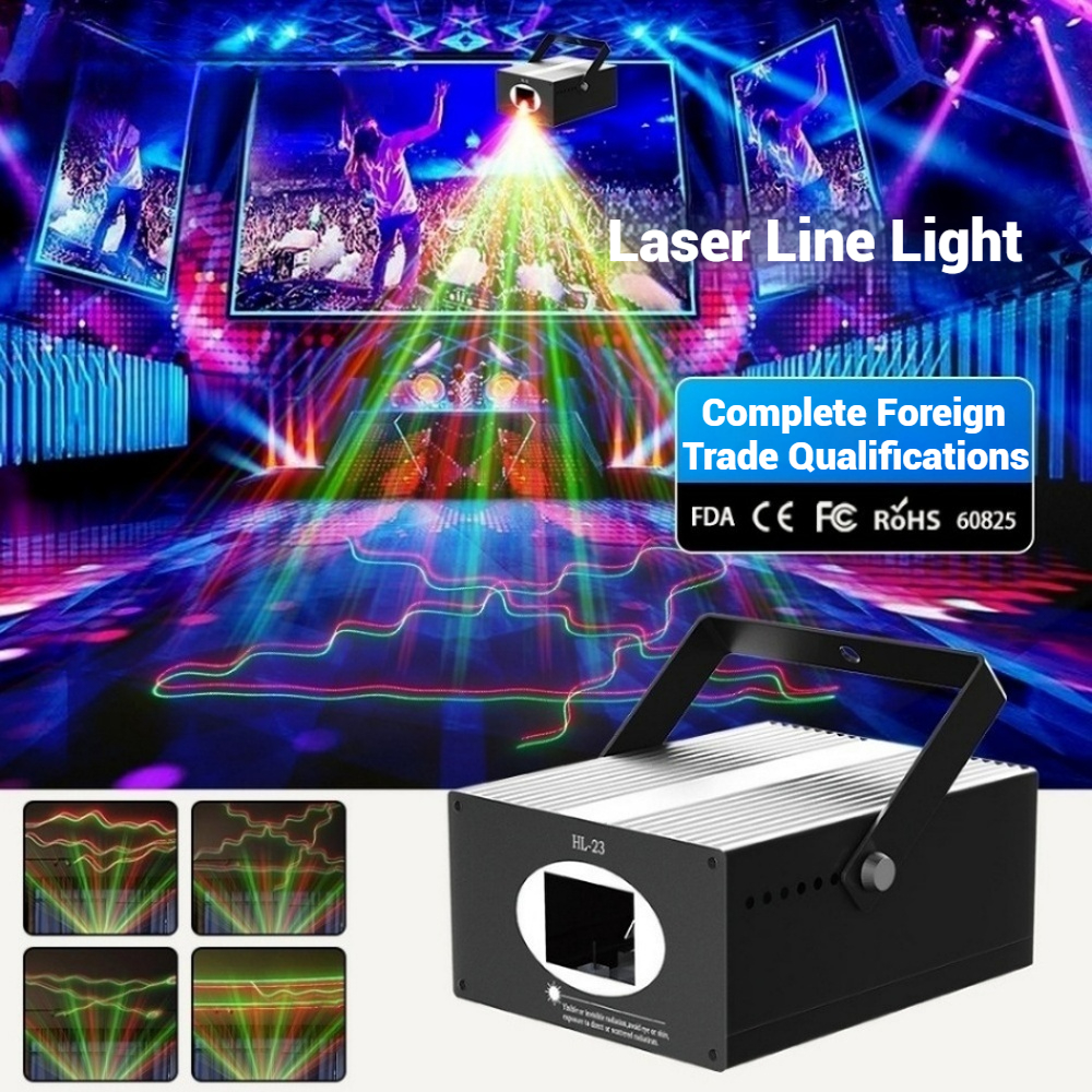 laser light mix color green red