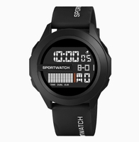 Jam Tangan Sport TERBARU untuk Pria, Jam Digital Stopwatch, Tanggal, Hari, Tahan Air, Jam Tangan Elektronik Pria
