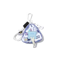 Distributeur de sacs à déjections pour animaux de compagnie, portable, avec rangement pour friandises, sacs à crottes de chien robustes pour les voyages